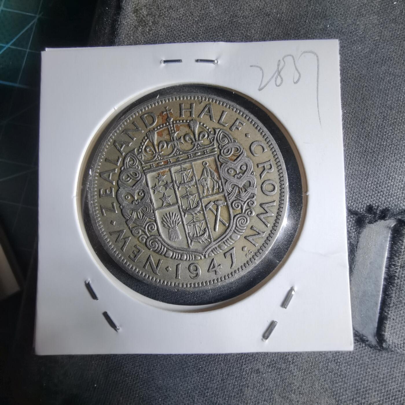 沼泽如烟--第928场 英国1947年半克朗