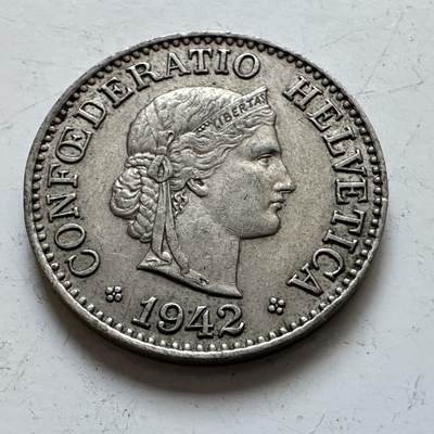 🌹外币初藏🌹🐯2025年第140场  每周二四六晚8️⃣点 接代拍 - 瑞士1942年十分