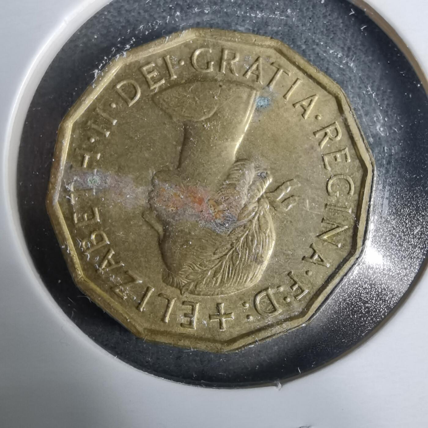 沼泽如烟--第929场 英国1967年3便士