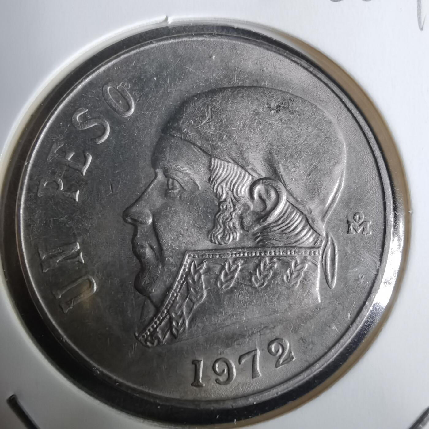 沼泽如烟--第928场 墨西哥1972年1比索