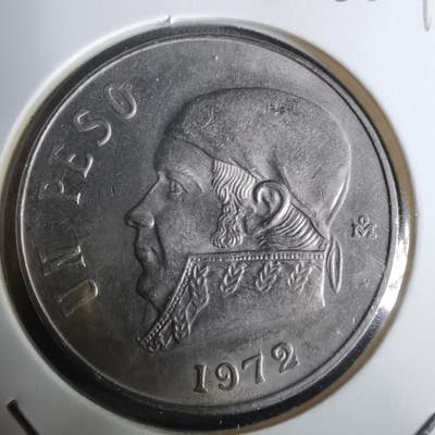 沼泽如烟--第928场 - 墨西哥1972年1比索