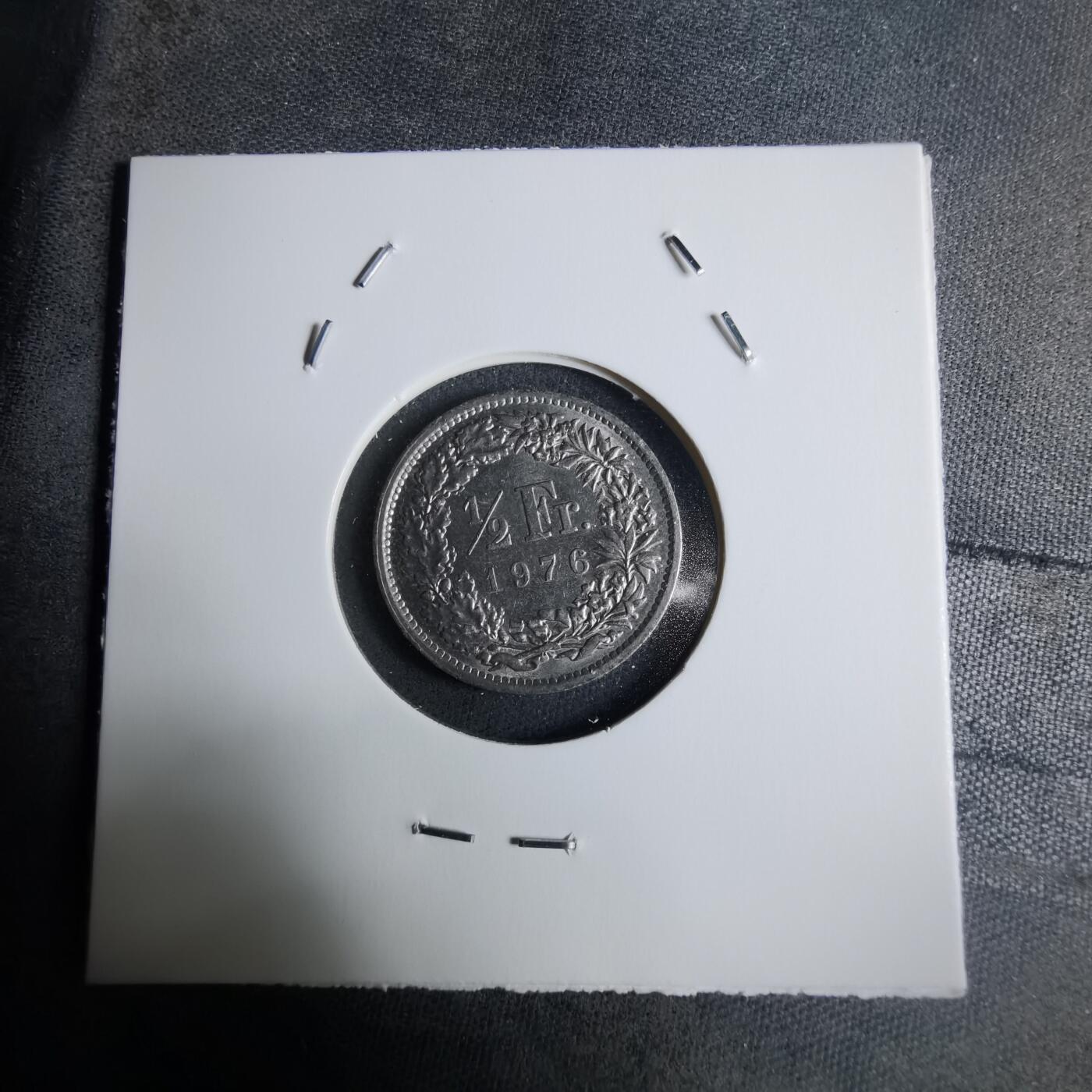 沼泽如烟--第928场 瑞士1976年半法郎