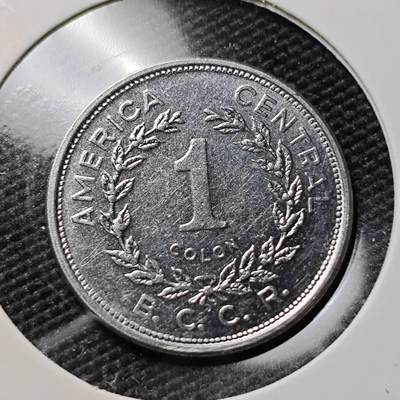 KK钱币收藏小铺 第378期  2月预留时间 周末发货 -  1983哥斯达黎加1科朗