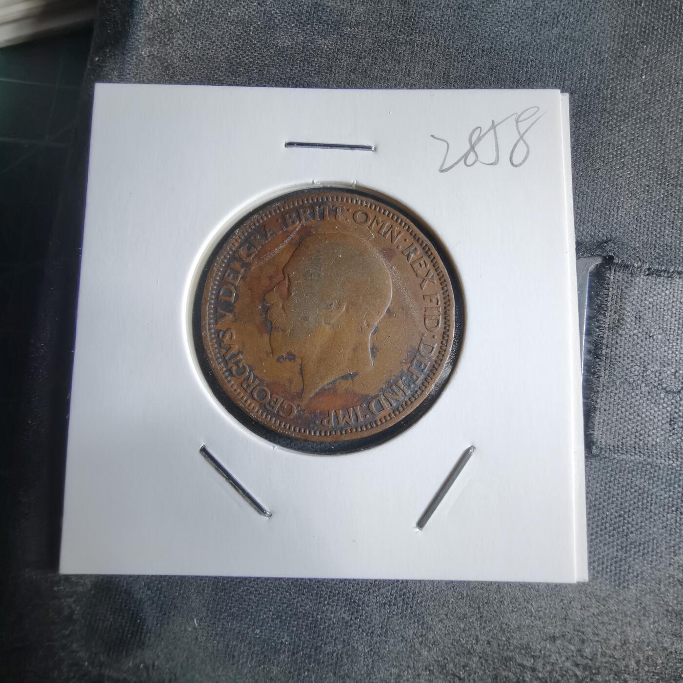 沼泽如烟--第928场 英国1930年半便士