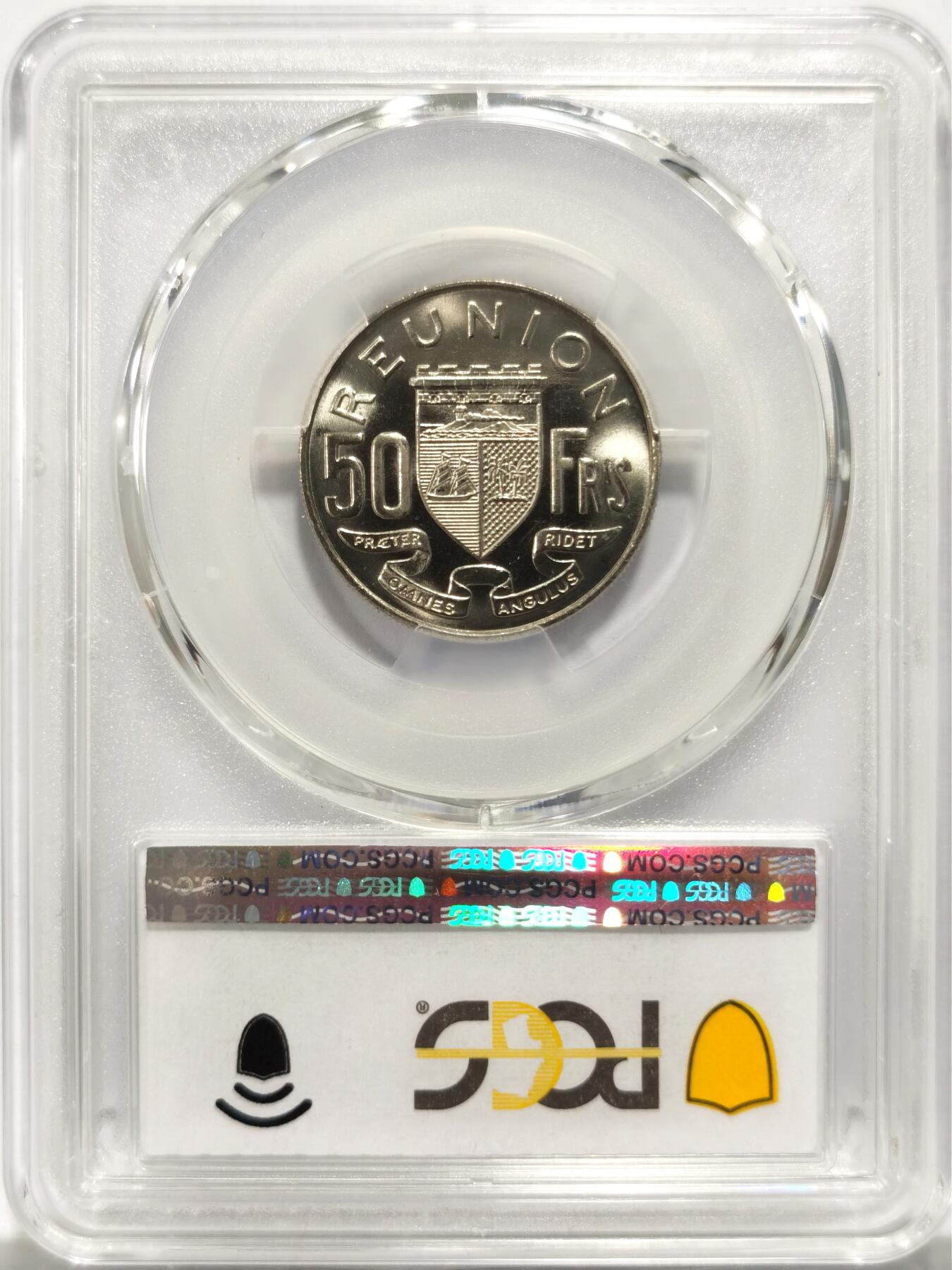 博洋堂世界钱币拍卖第151期（全场包邮） PCGS MS66 法属留尼汪1964年50法郎 唯一冠军分！