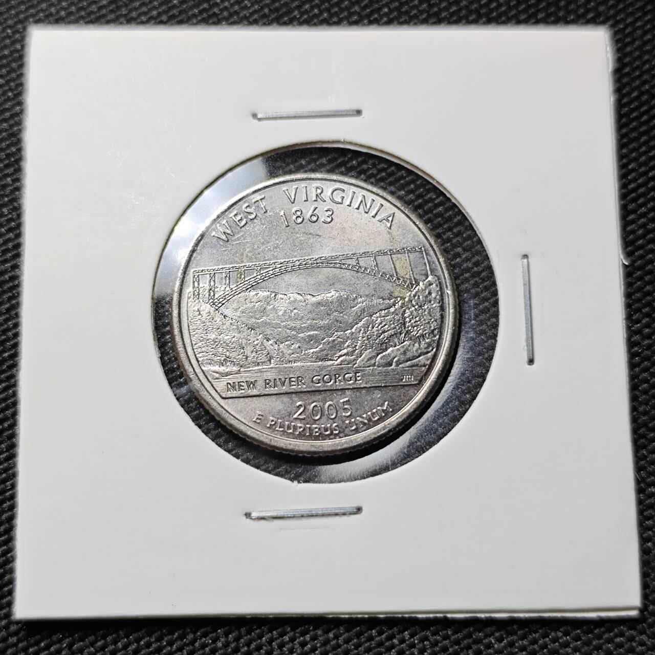 KK钱币收藏小铺 第378期  2月预留时间 周末发货  美国25分纪念币