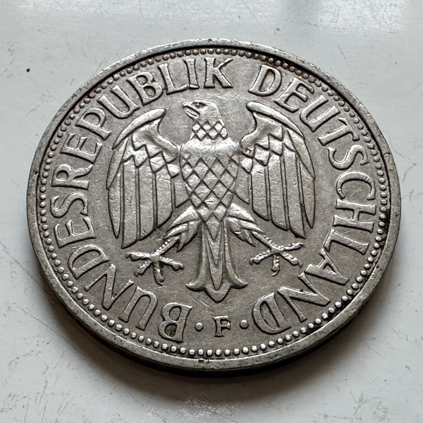 🌹外币初藏🌹🐯2025年第140场  每周二四六晚8️⃣点 接代拍 德国1951年F版2马克 独年版