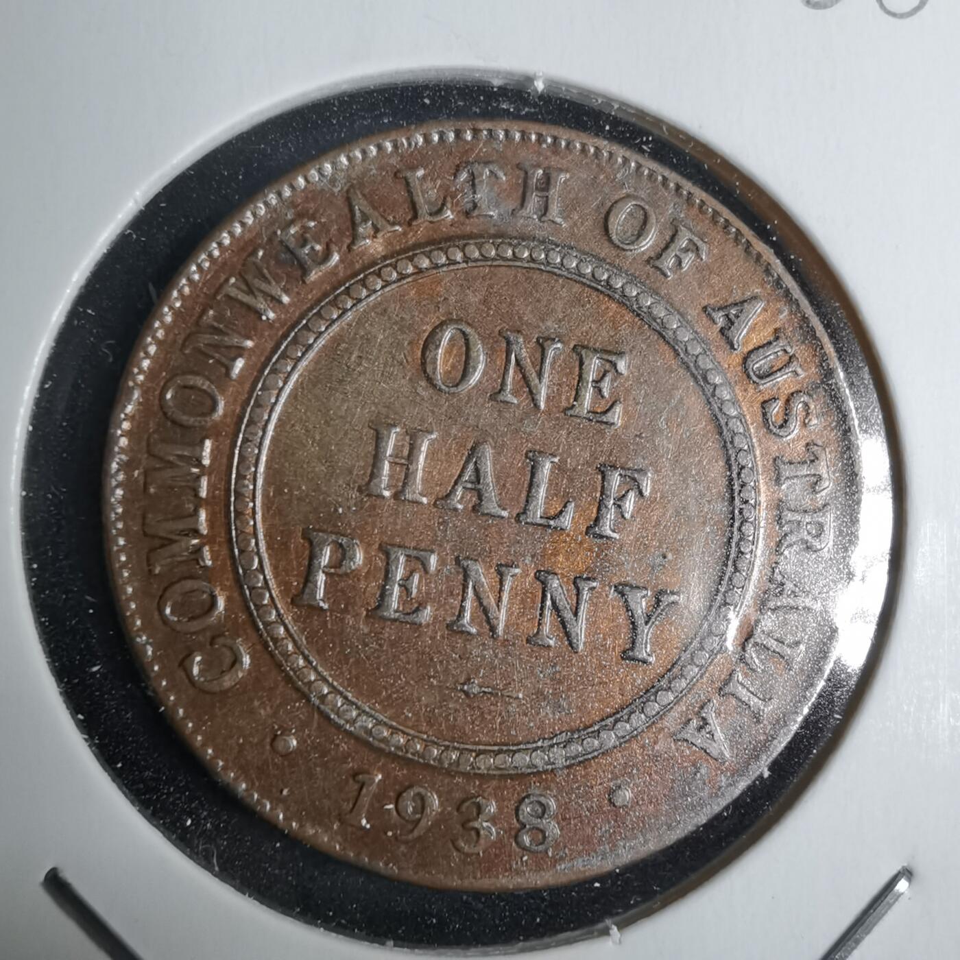 沼泽如烟--第928场 澳大利亚1938年半便士