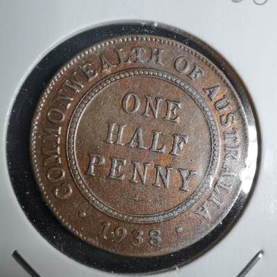 沼泽如烟--第928场 - 澳大利亚1938年半便士