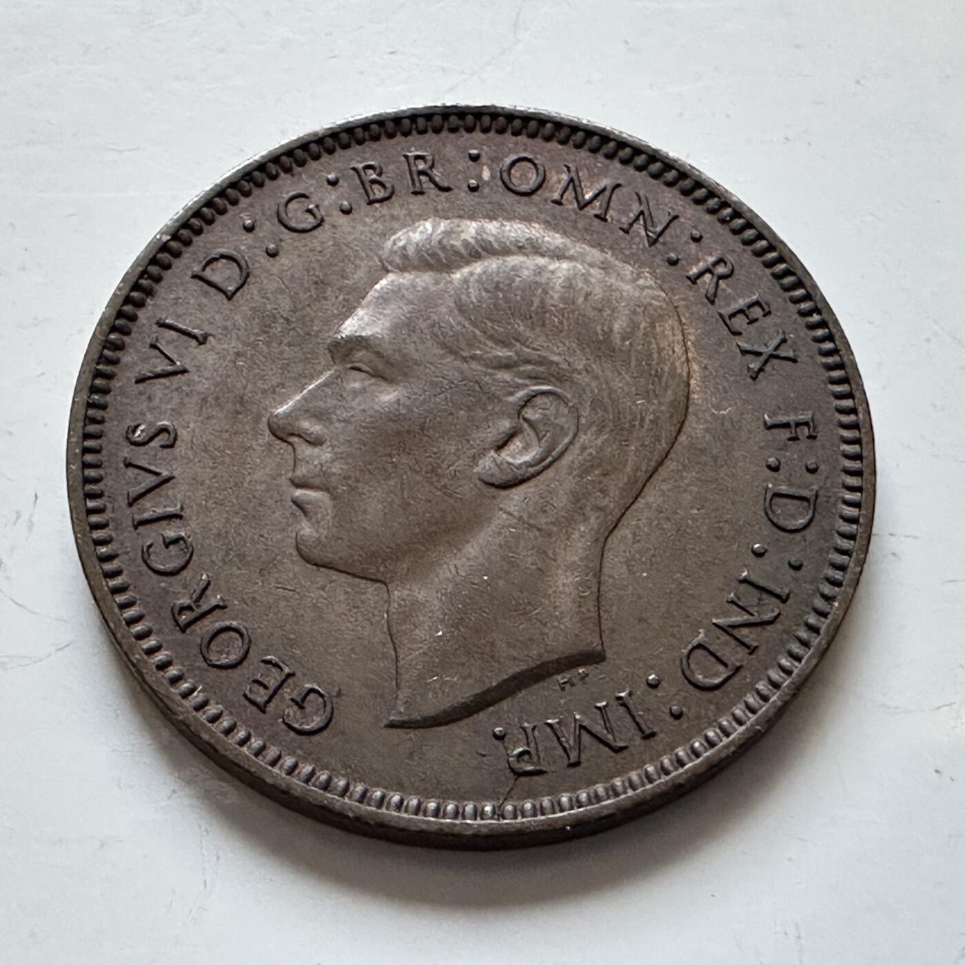 🌹外币初藏🌹🐯2025年第140场  每周二四六晚8️⃣点 接代拍 英国1939年一法新