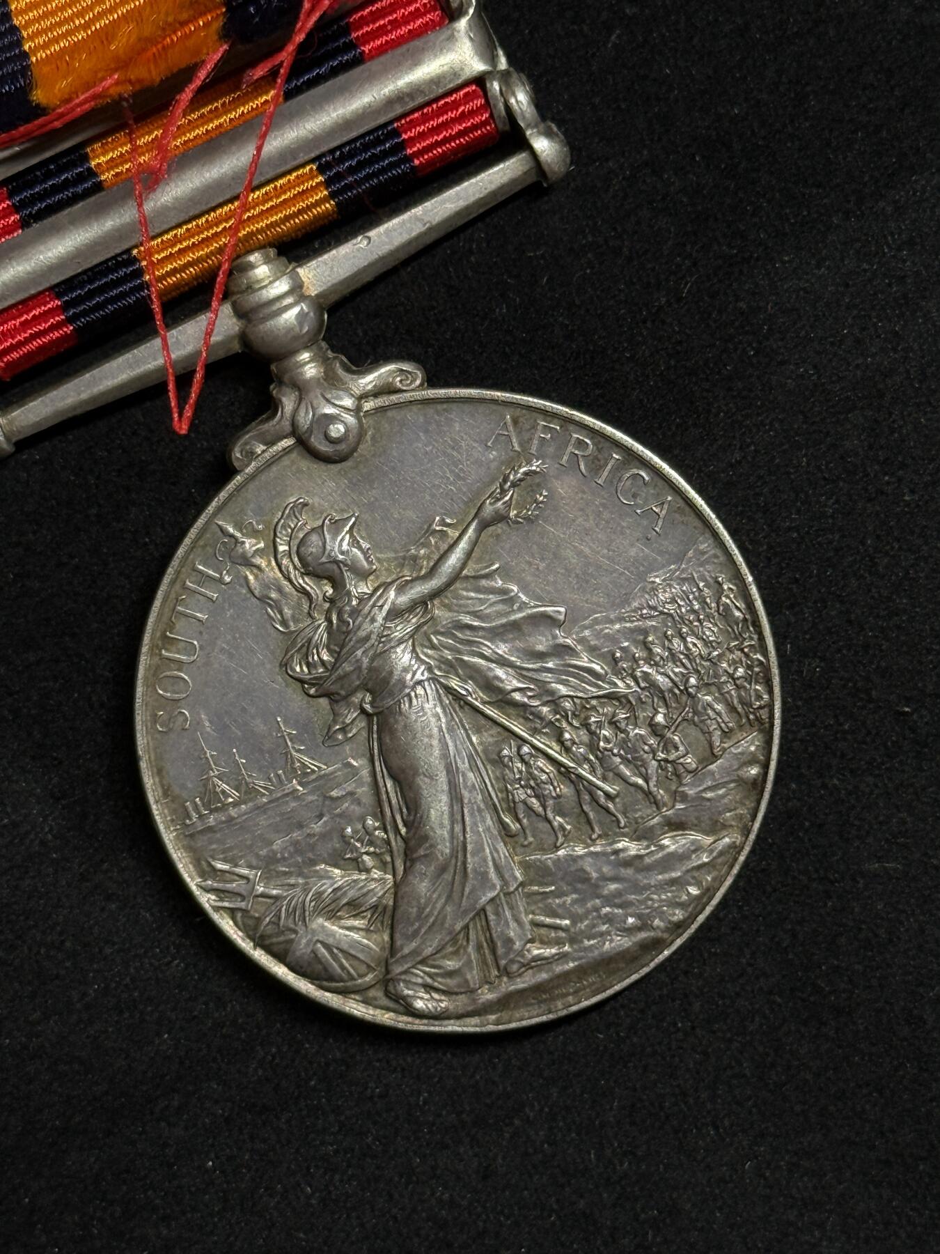 欢庆元旦！戎马世界章牌大赏第109期元旦大拍 英国布尔战役奖章，双勋条