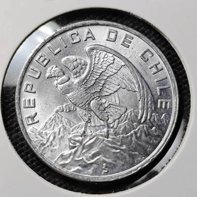 KK钱币收藏小铺 第378期  2月预留时间 周末发货 -  1974智利10分