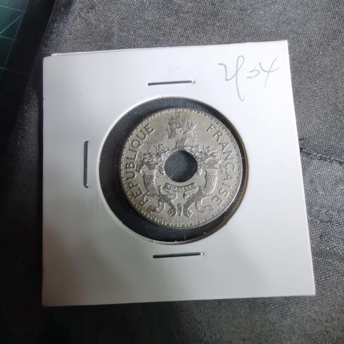 沼泽如烟--第929场 法属印度支那1938年五分