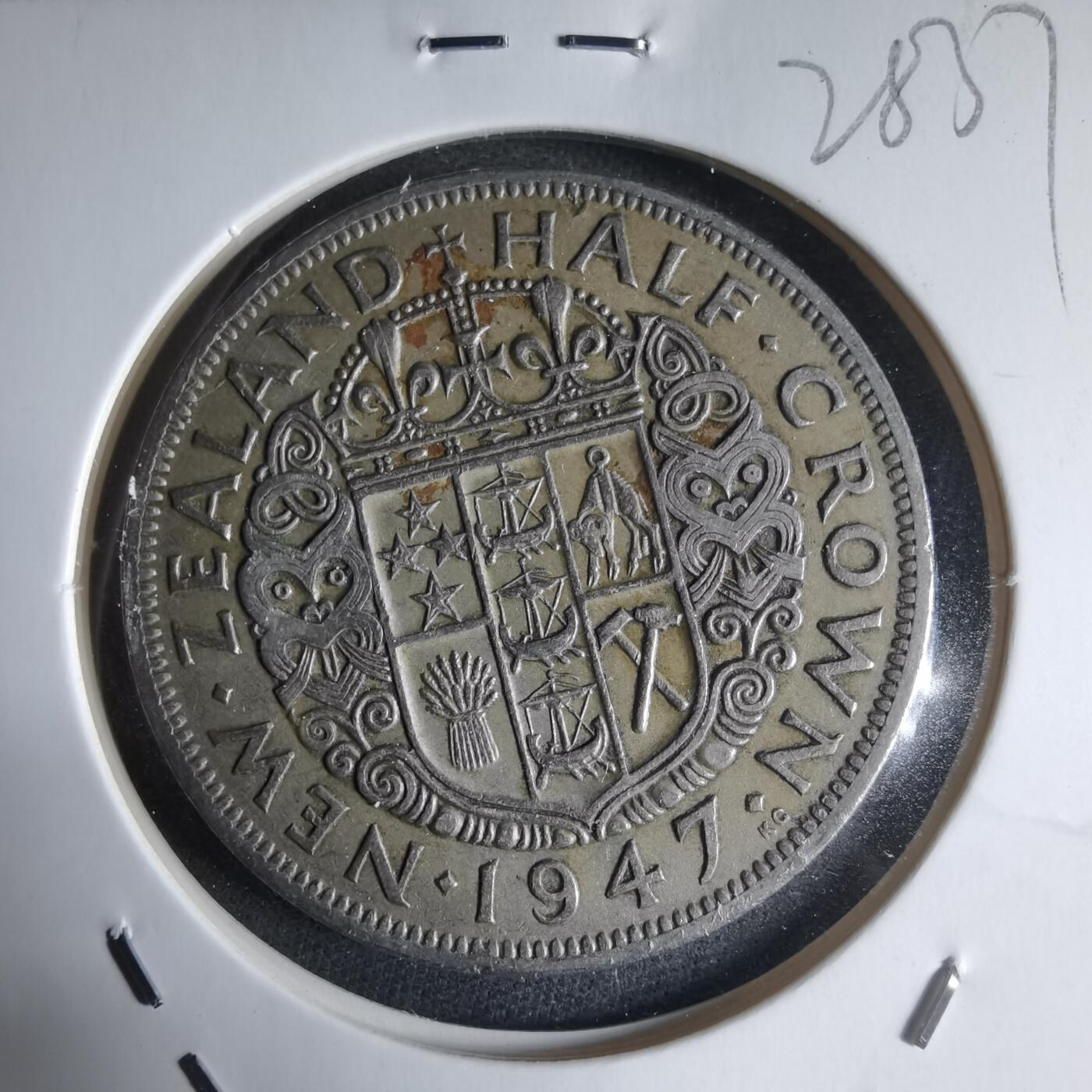 沼泽如烟--第928场 英国1947年半克朗