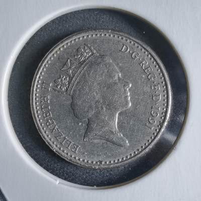 沼泽如烟--第928场 - 英国1991年5便士