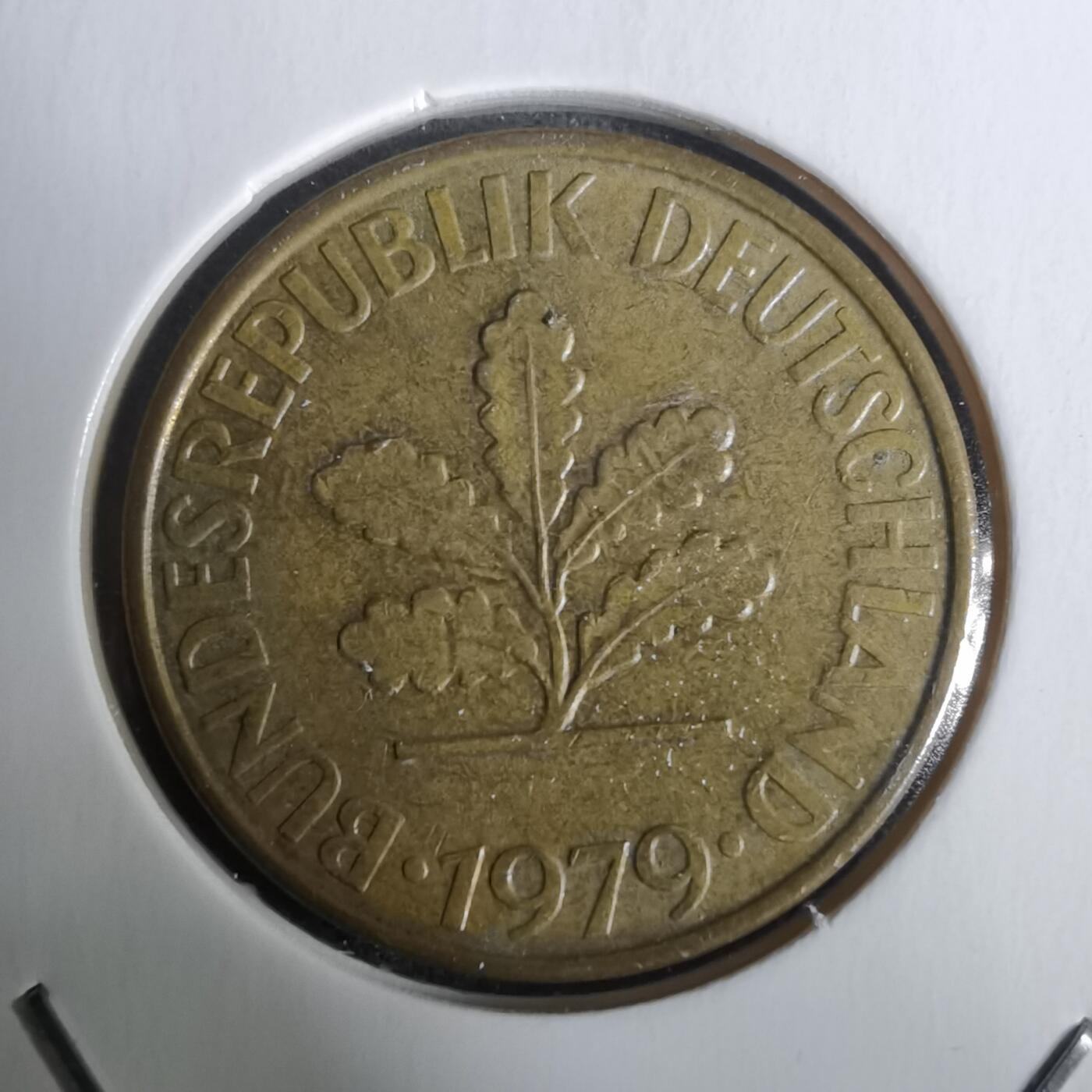 沼泽如烟--第928场 德国1979年10芬尼