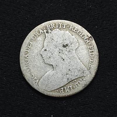 【全场包邮】纯粹捡漏拍484场（免费代拍第21场） - 英国（年份磨损）维多利亚女王1先令银币