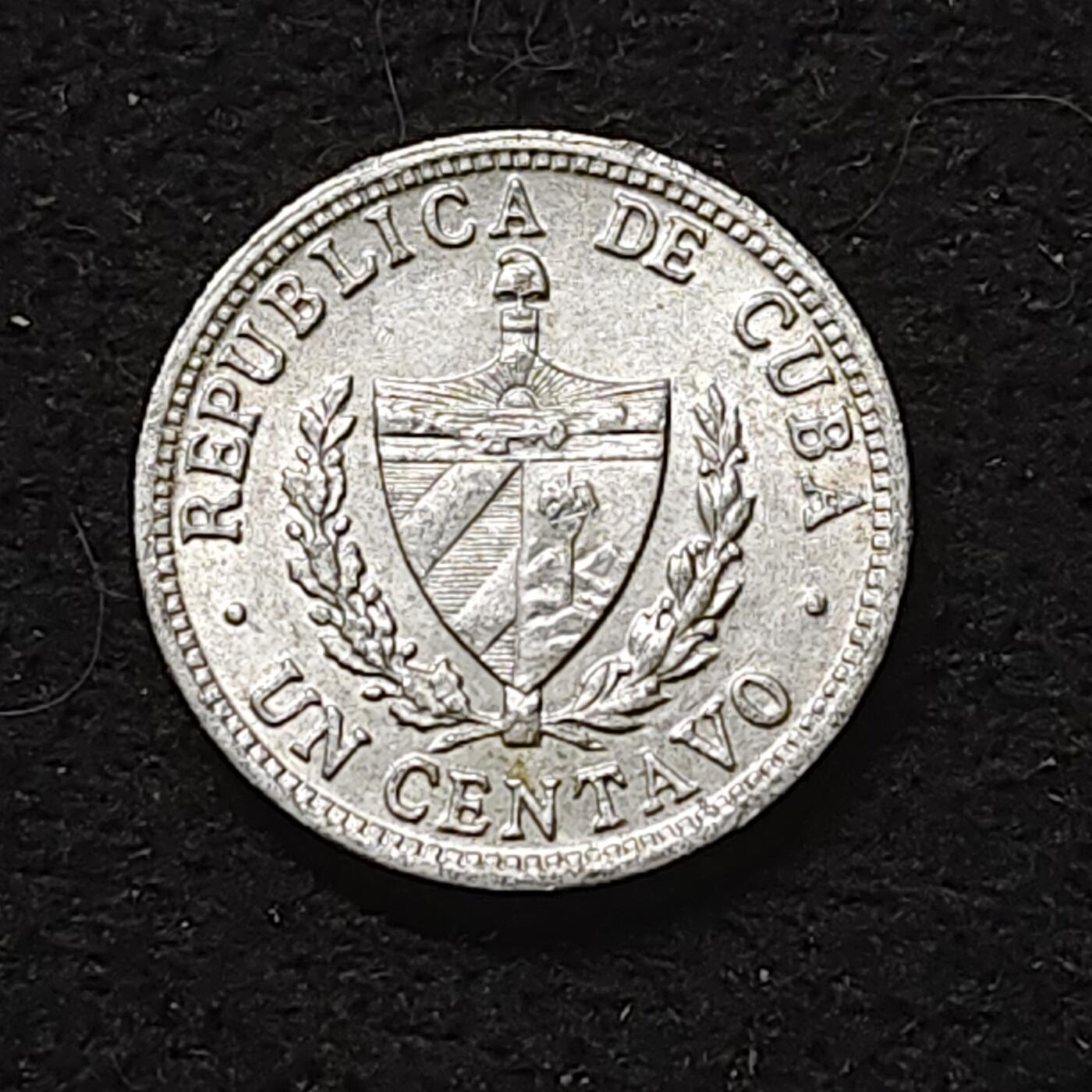 【全场包邮】纯粹捡漏拍484场（免费代拍第21场） 古巴1963年1分 UNC品相