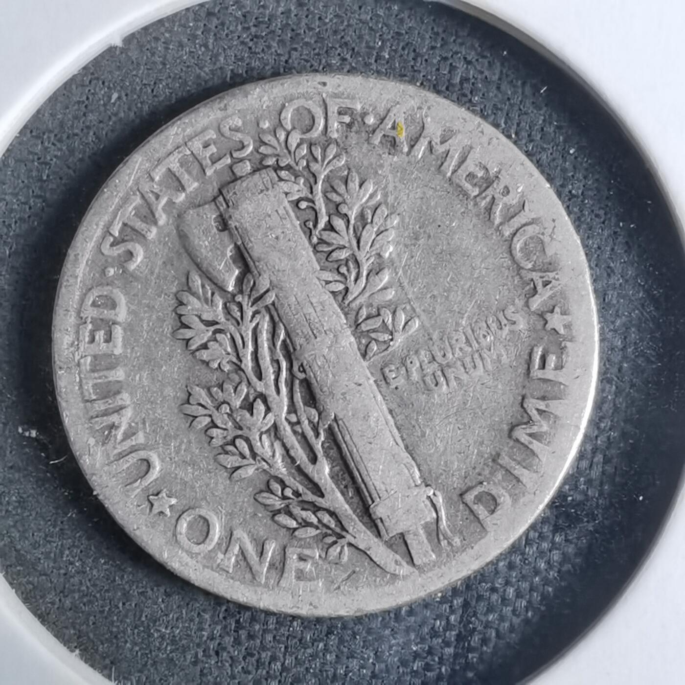 沼泽如烟--第928场 美国1936年十分银币