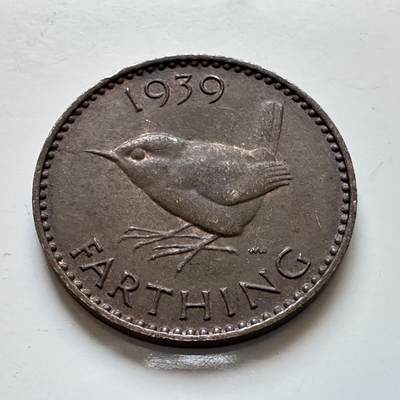 🌹外币初藏🌹🐯2025年第140场  每周二四六晚8️⃣点 接代拍 - 英国1939年一法新