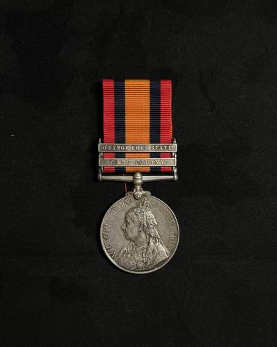 欢庆元旦！戎马世界章牌大赏第109期元旦大拍 - 英国布尔战役奖章，双勋条