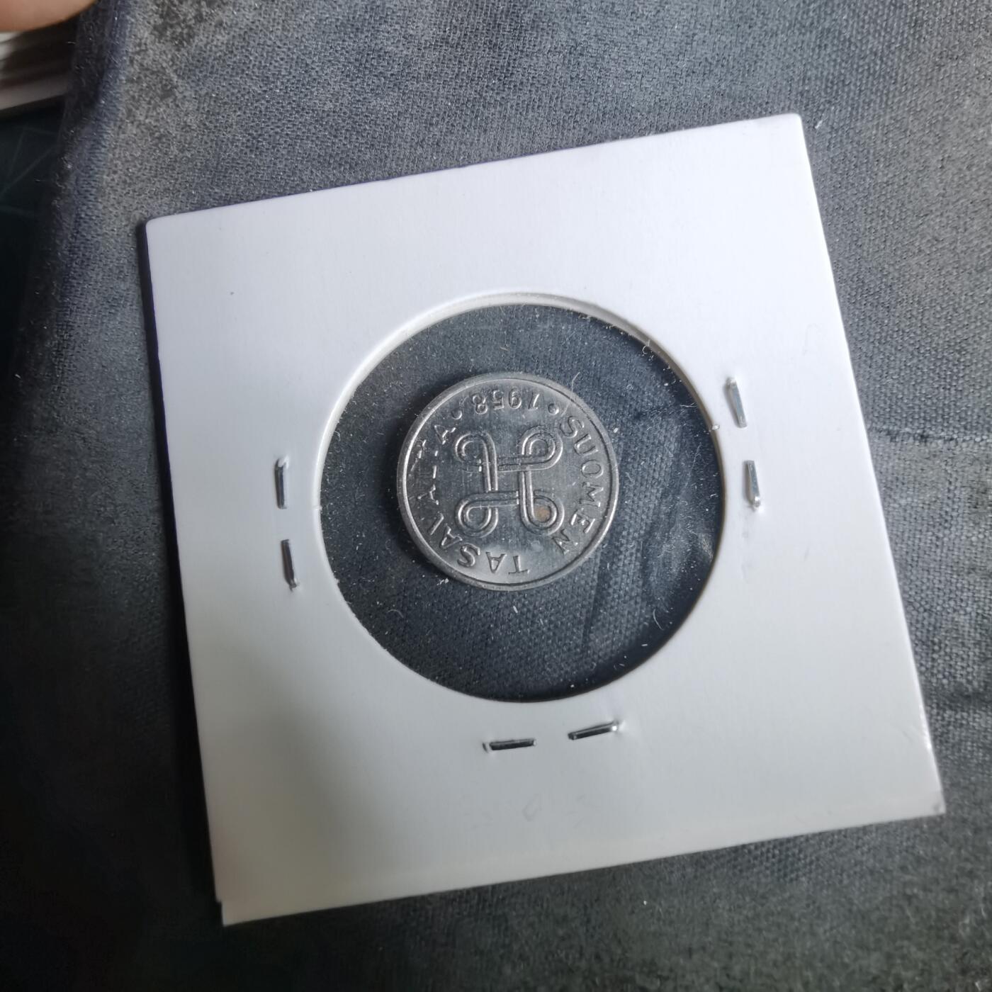 沼泽如烟--第929场 芬兰1958年1马克