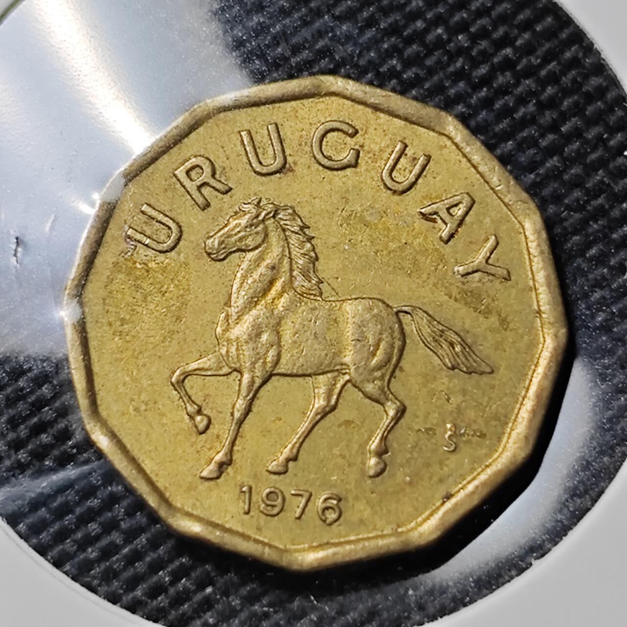 KK钱币收藏小铺 第378期  2月预留时间 周末发货  乌拉圭10分