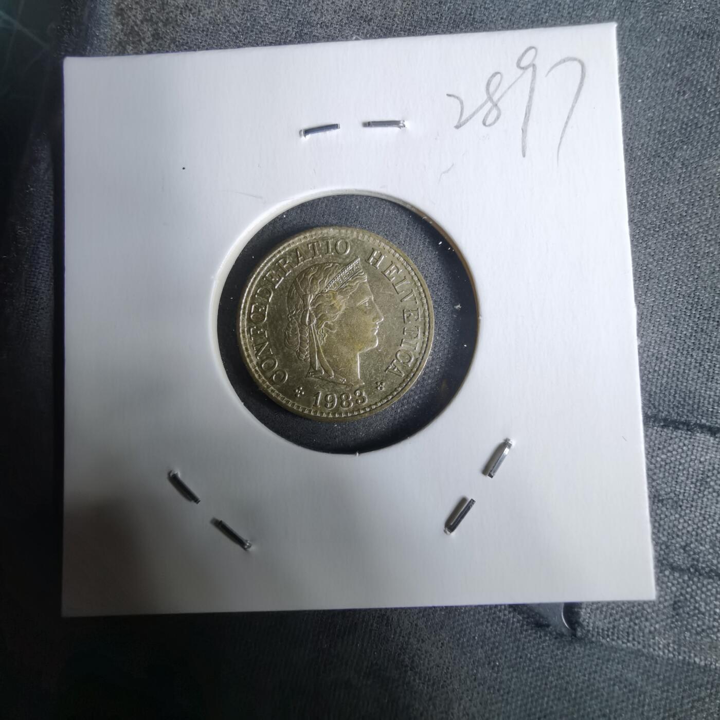 沼泽如烟--第928场 瑞士1983年五分