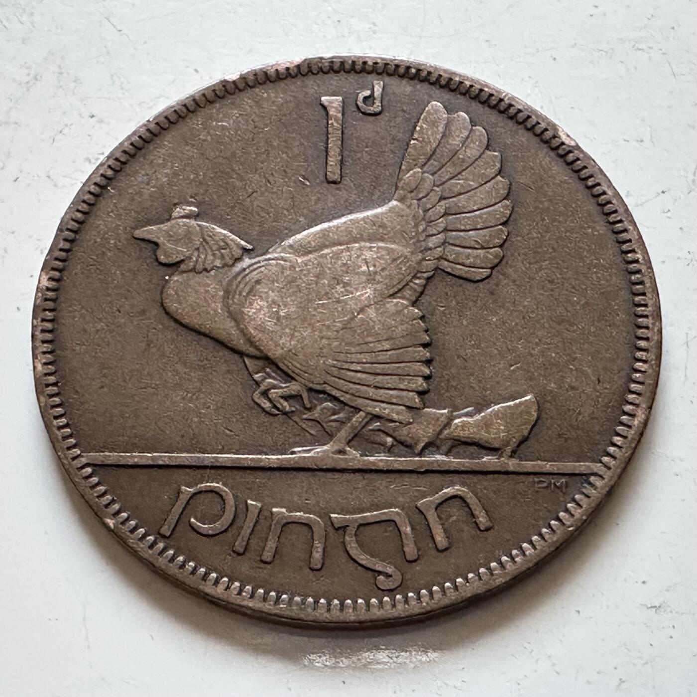 🌹外币初藏🌹🐯2025年第140场  每周二四六晚8️⃣点 接代拍 爱尔兰1935年一便士