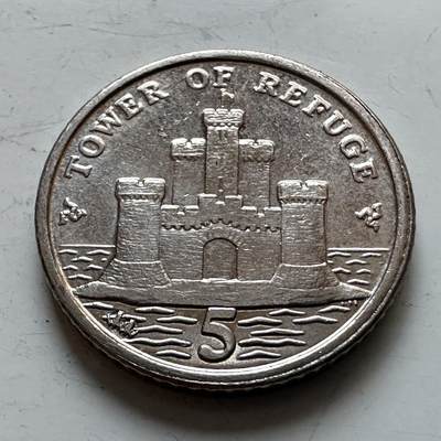 🌹外币初藏🌹🐯2025年第140场  每周二四六晚8️⃣点 接代拍 - 马恩岛2003年五便士