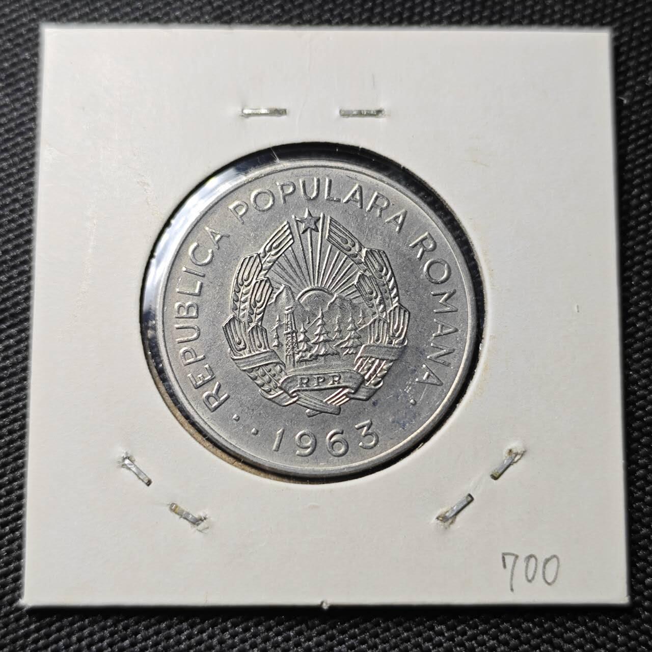 KK钱币收藏小铺 第378期  2月预留时间 周末发货  罗马尼亚5列伊