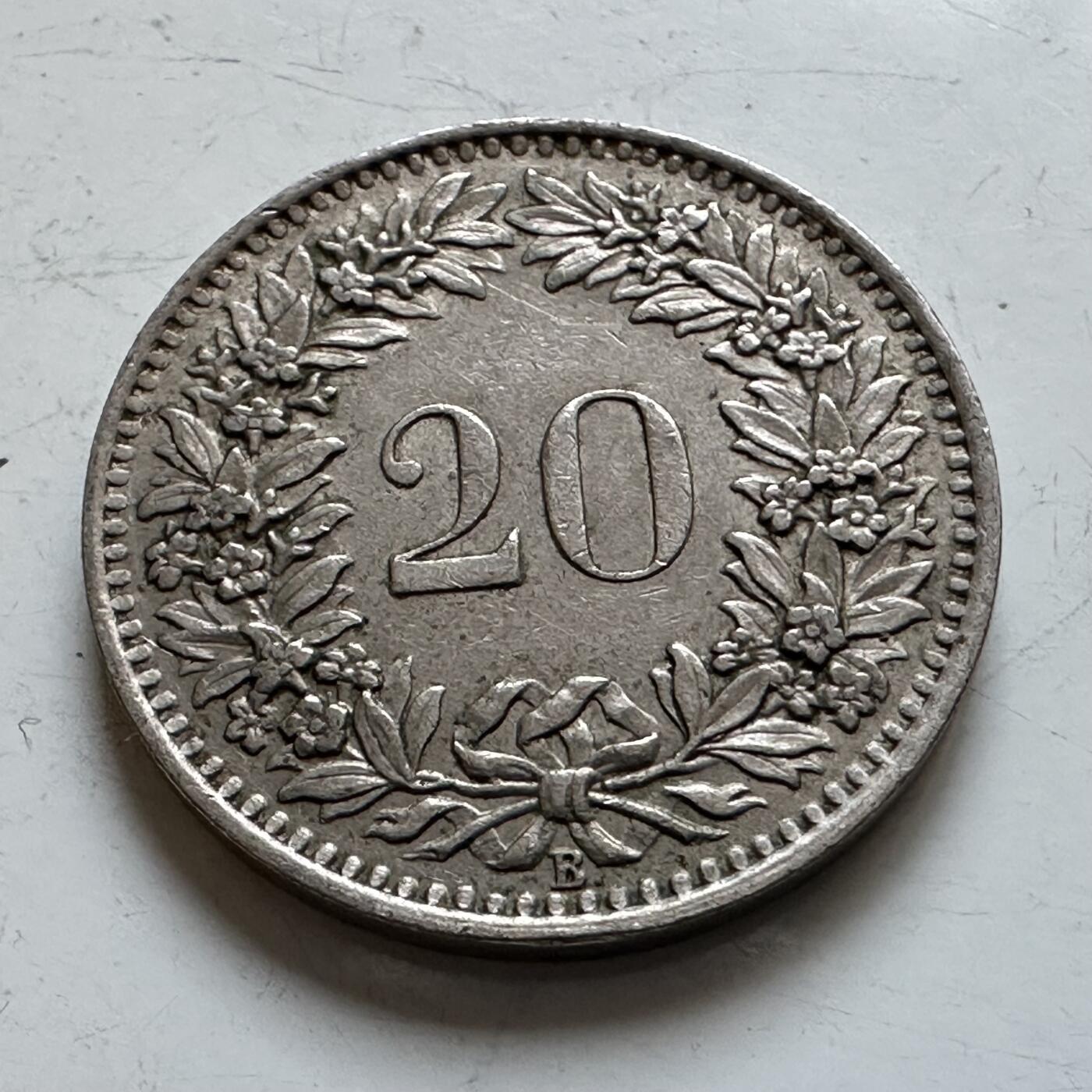 🌹外币初藏🌹🐯2025年第140场  每周二四六晚8️⃣点 接代拍 瑞士1943年20分