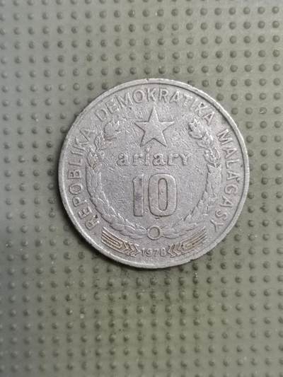 2025年第136场各国散币拍卖（总第136场） - 马达加斯加1978年10阿里亚里