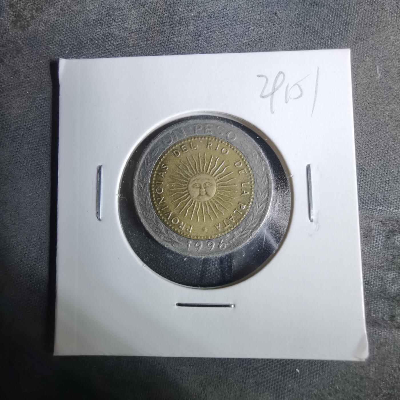 沼泽如烟--第929场 阿根廷1996年1比索