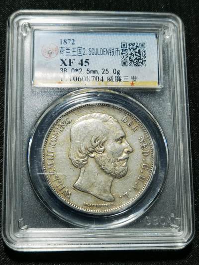 天下钱庄专场欢迎参拍 - 荷兰威廉三世银币