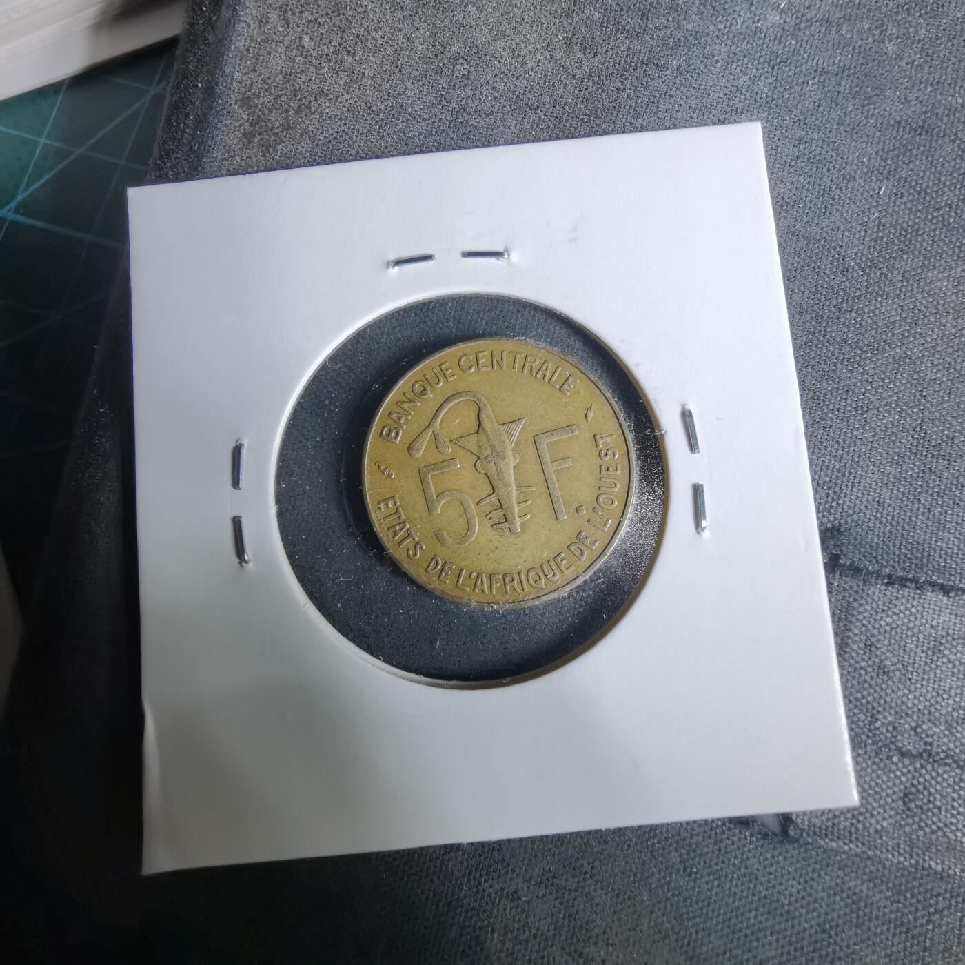 沼泽如烟--第929场 西非1977年5法郎