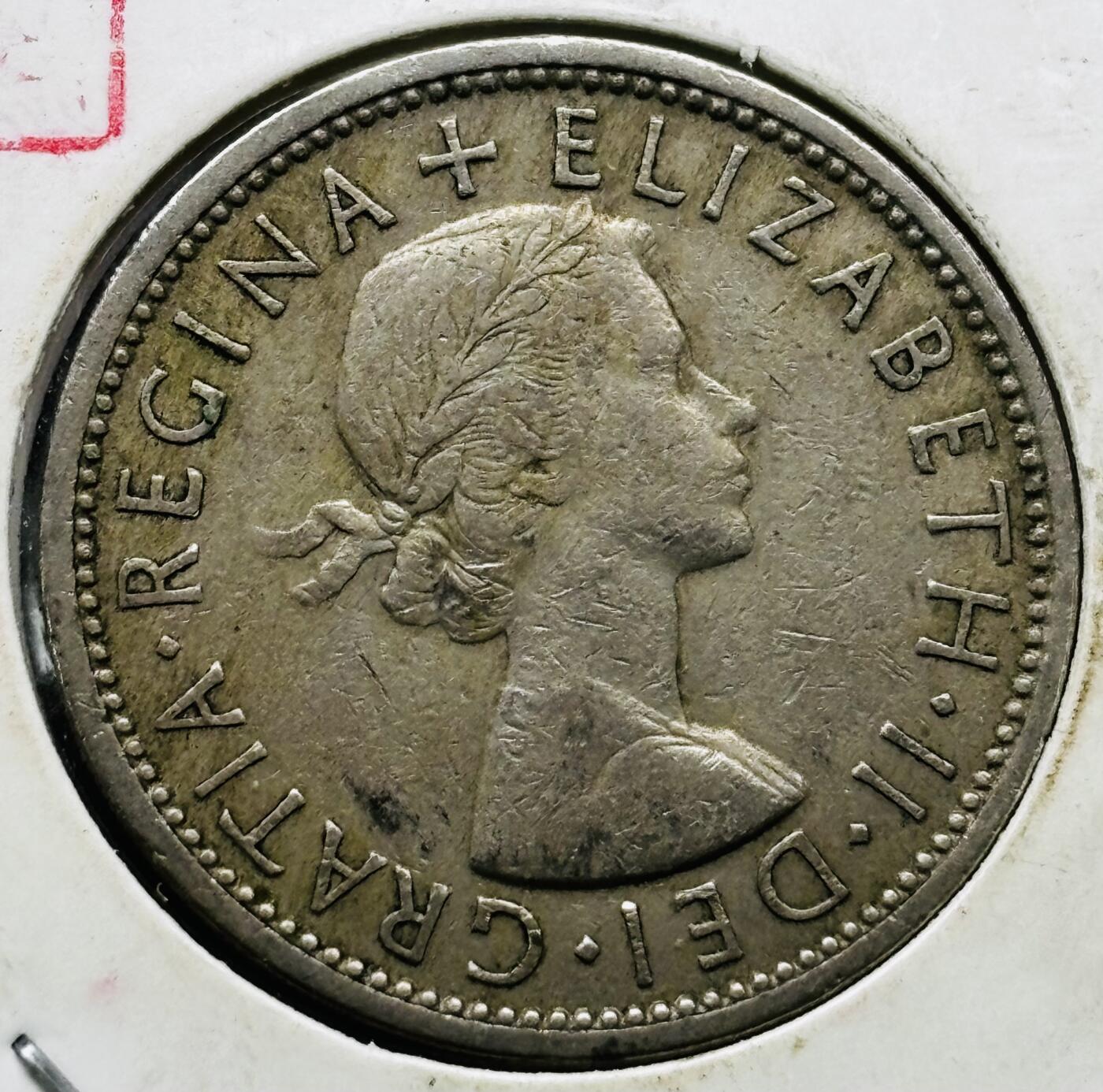 文馨钱币收藏第 284 场，【 长期接收代拍品】老藏家拍品南朝鲜李承晚时期货币，泰国大型纪念币，土耳其各时期及各国套币场 1966 年英国伊丽莎白二世 2 先令