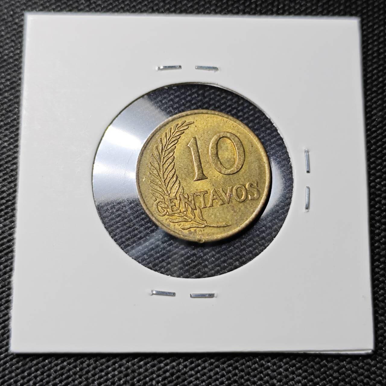 KK钱币收藏小铺 第378期  2月预留时间 周末发货  1964秘鲁10分铜币