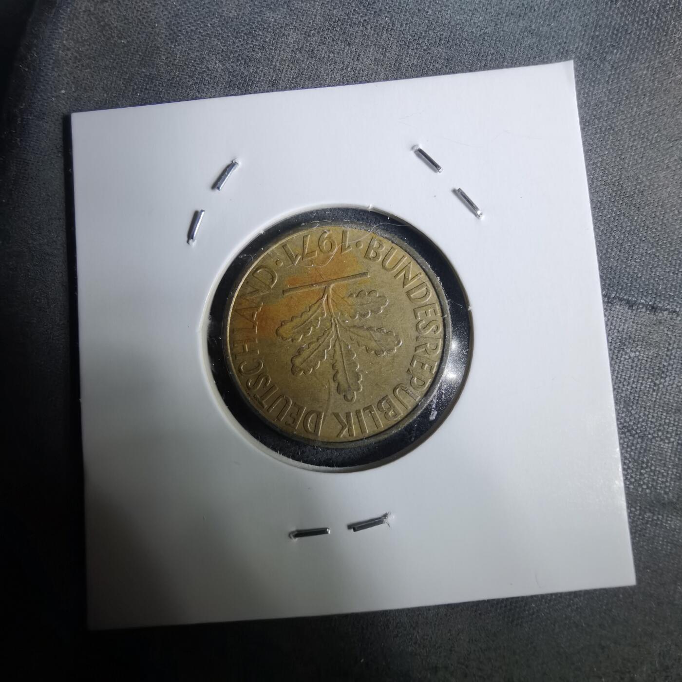 沼泽如烟--第928场 德国1971年10芬尼