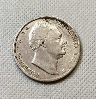 甄臻铺-世界币章拍卖（第43期）送拍享返佣金等优惠多多 - XF好品相英国威廉四世1835半克朗大窗帘银币，流通美品，人像立体，背面窗帘甚至可以看到狮子脸，非常好看的细节，细节见图