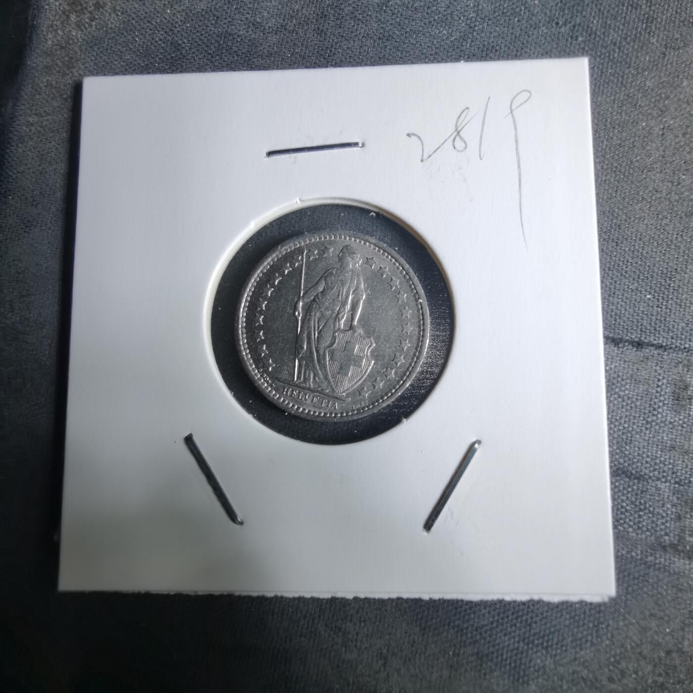 沼泽如烟--第928场 瑞士1976年半法郎