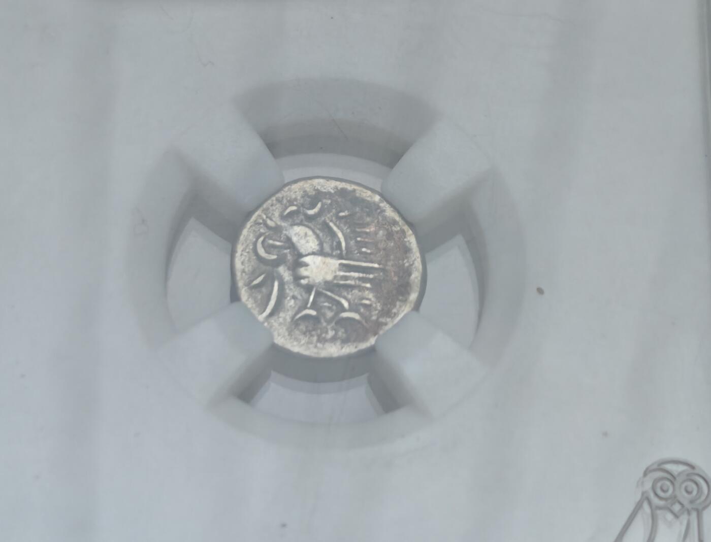 瓶子🏺第220期拍卖会  1847-1860年 柬埔寨金边王朝 安东国王时期 柬埔寨红鸟 2佩银币