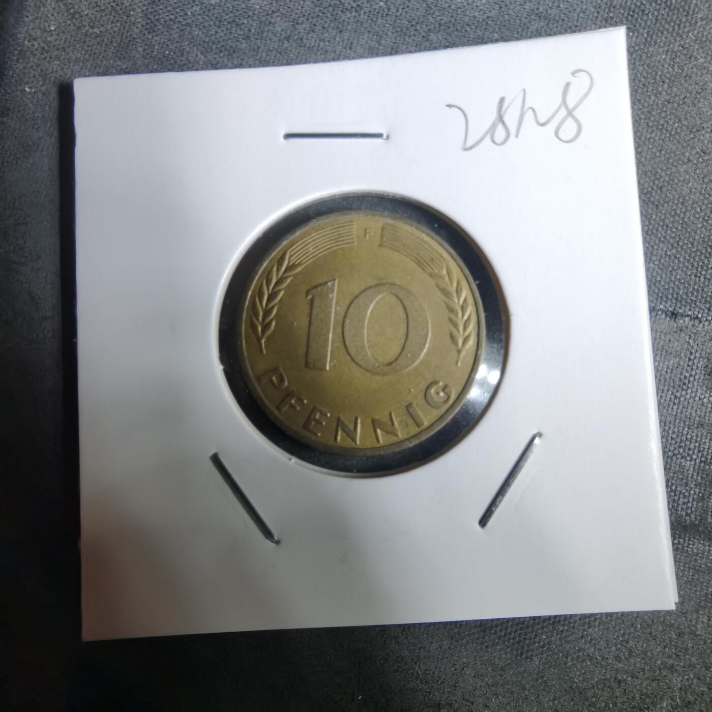 沼泽如烟--第928场 德国1971年10芬尼