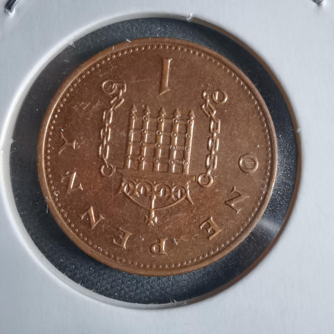 沼泽如烟--第928场 英国1997年1便士