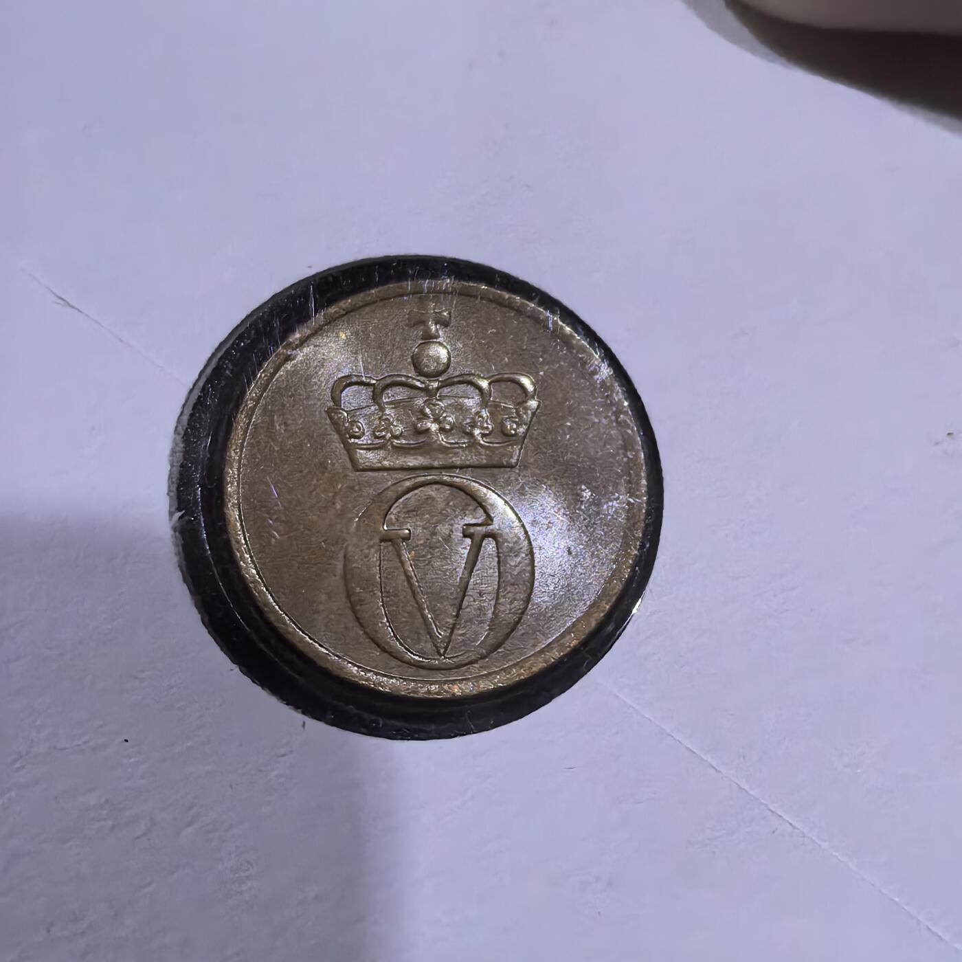 道一币馆币章第一百五十八场 邮币封 挪威1972年松鼠1欧尔铜镍币