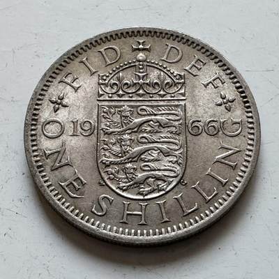 🌹外币初藏🌹🐯2025年第140场  每周二四六晚8️⃣点 接代拍 - 英国1966年一先令