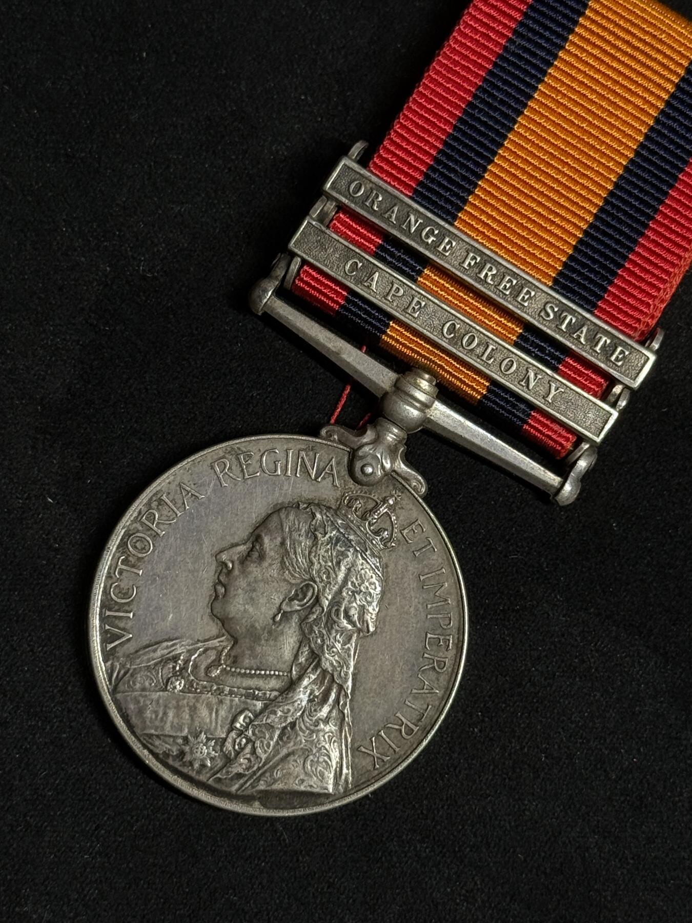 欢庆元旦！戎马世界章牌大赏第109期元旦大拍 英国布尔战役奖章，双勋条