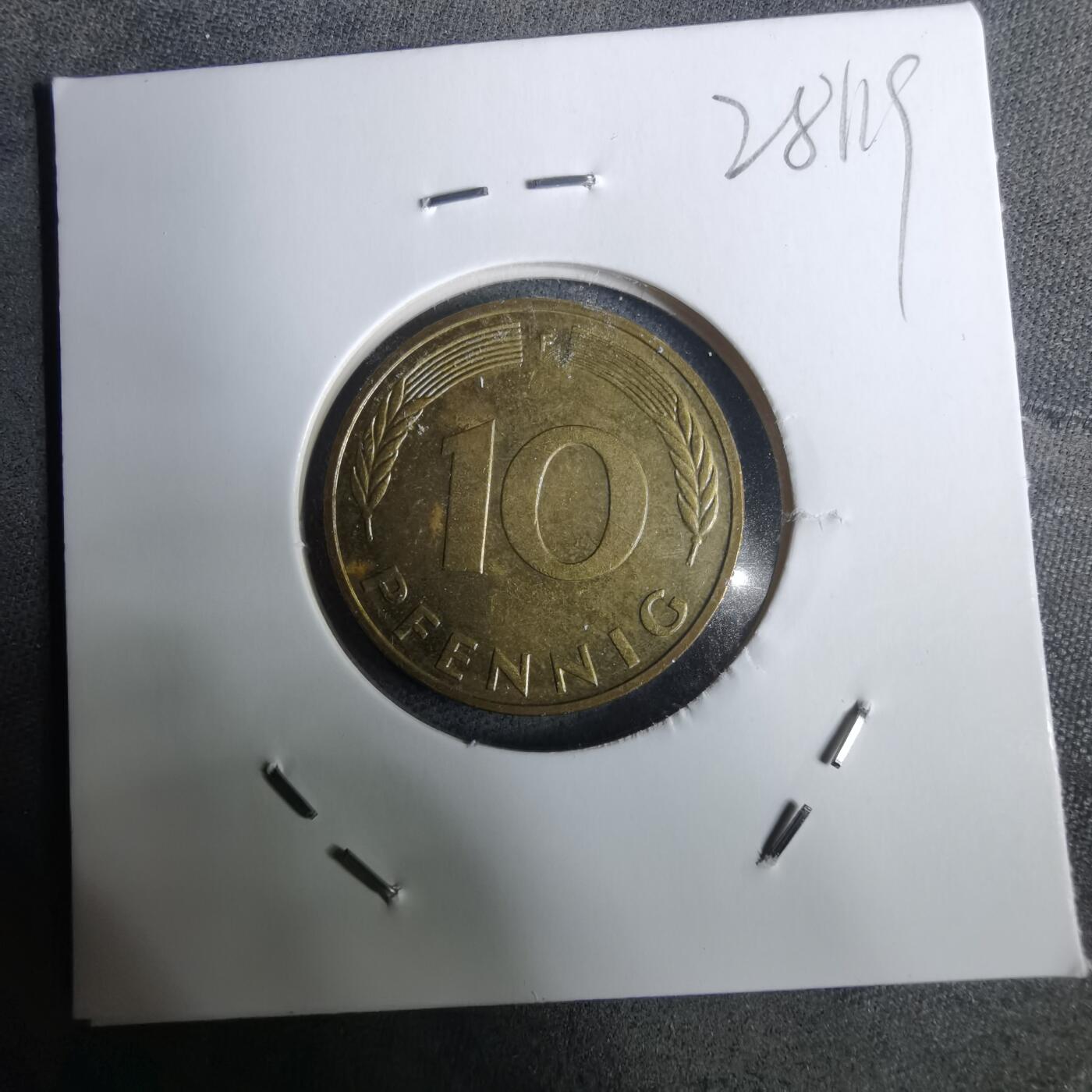 沼泽如烟--第928场 德国1986年10芬尼