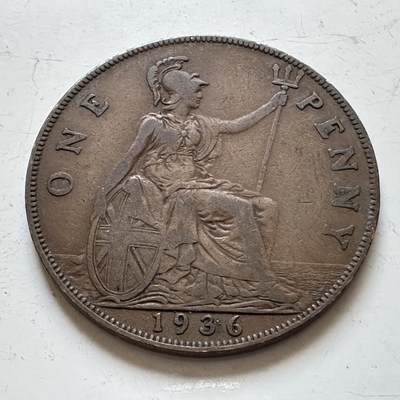 🌹外币初藏🌹🐯2025年第140场  每周二四六晚8️⃣点 接代拍 - 英国1936年一便士