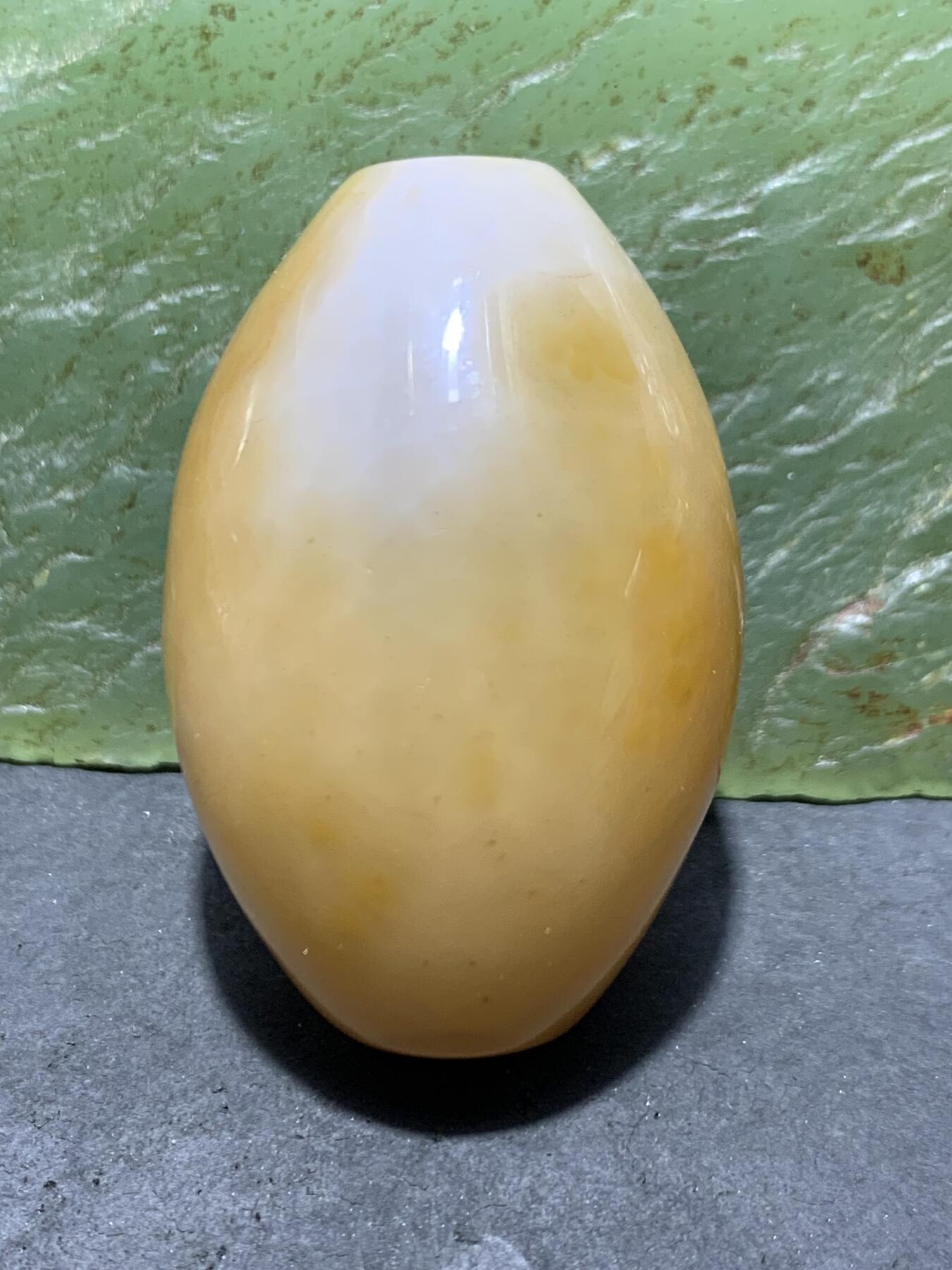 精美鱼籽纹战国红玛瑙大勒子一颗！